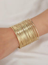 Gold Plated Wire Wrapped Bracelet