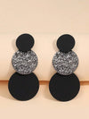 Circular Wave Pattern Fashion Earrings