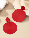 Exaggerated Geometric Drop Earrings