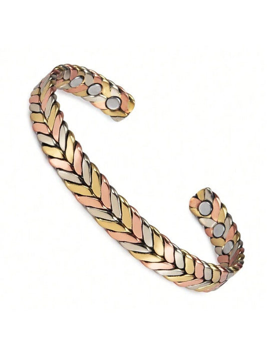 Twisted Copper Magnetic Bracelet