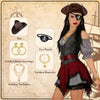 Womens Pirate Hat Set