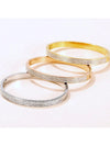 Cubic Zirconia Decor Bangle