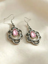 Vintage Bohemian Teardrop Gemstone Earrings