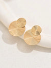 Minimalist Geometric Spiral Earrings