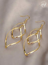 Personalized Vintage Spiral Earrings