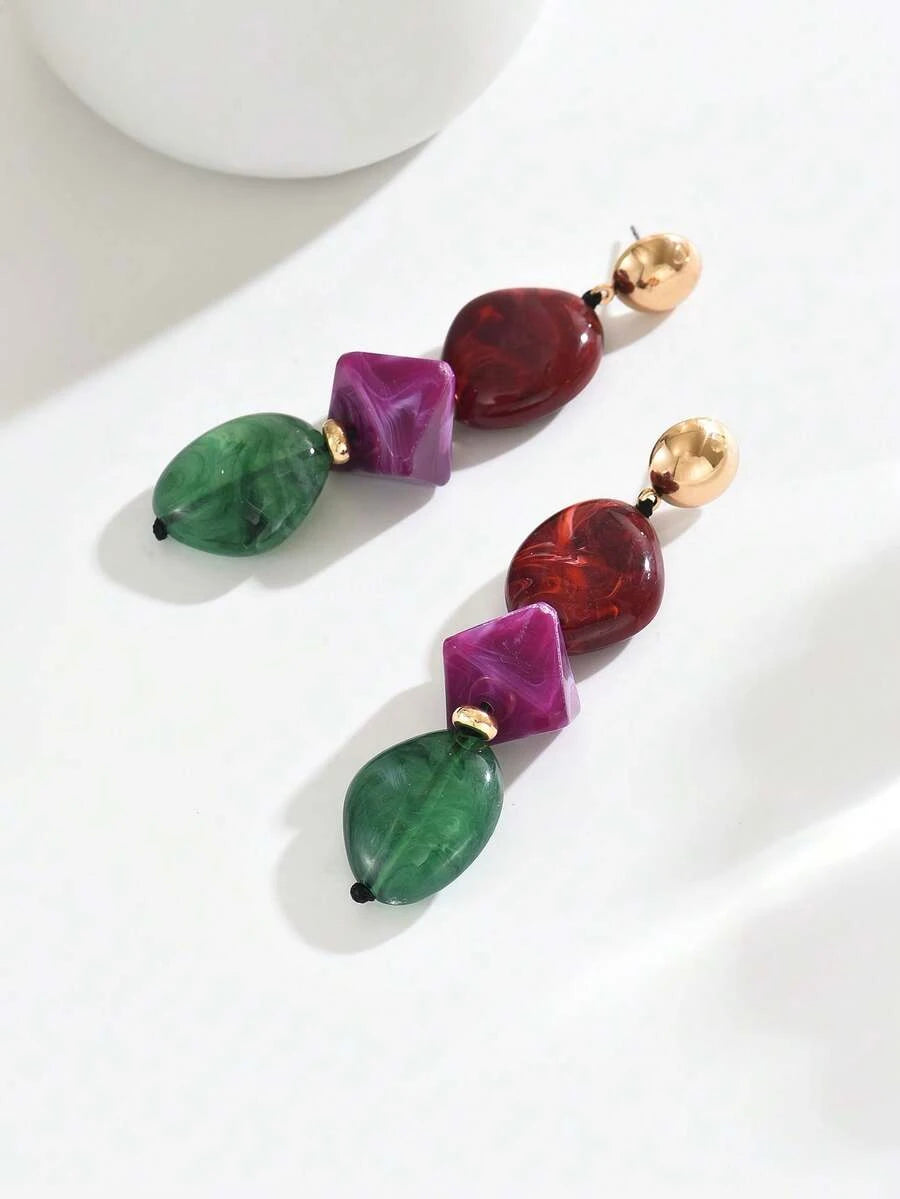 Elegant Bohemian Gold Earrings