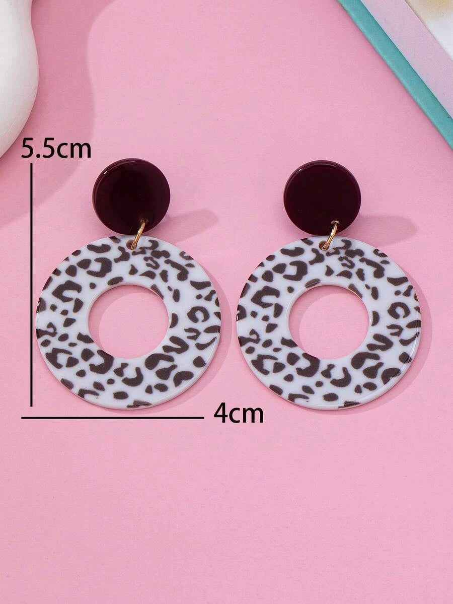 Elegant Black Drop Earrings