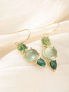 Retro Minimalist Geometric Drop Earrings