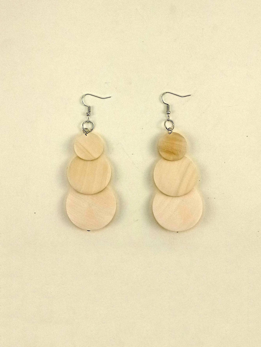 Round Drop Earrings