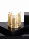 Gold Plated Wire Wrapped Bracelet