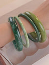 Yellow Round Bracelet Set