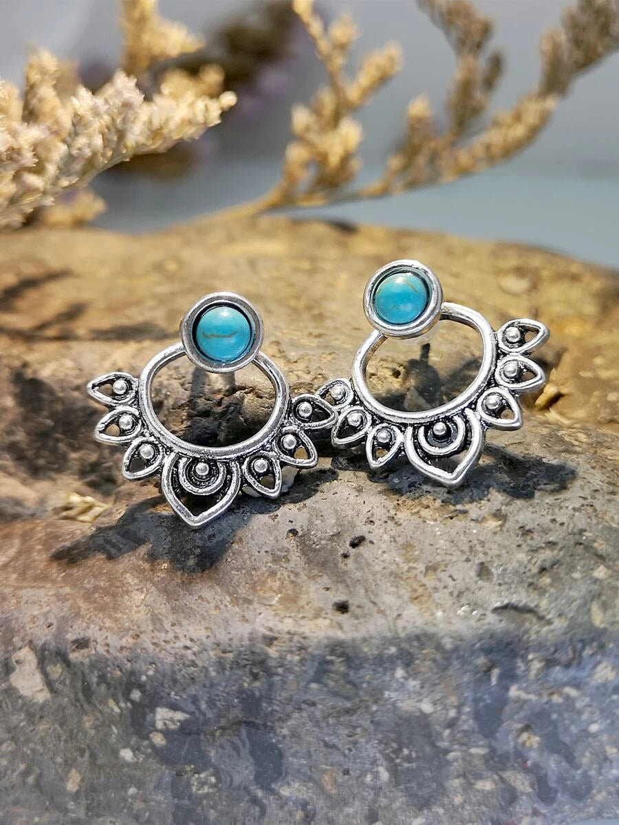 Minimalist Crystal Stud Earrings