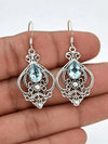 Vintage Bohemian Teardrop Pendant Earrings