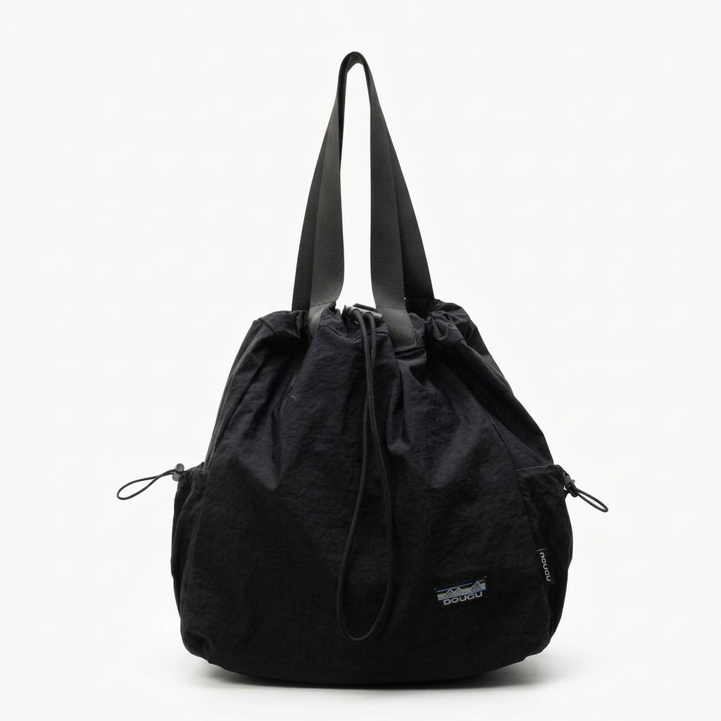 Drawstring tote backpack — Studio - Clean | Generated by Modelize