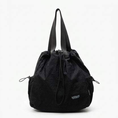 Drawstring tote backpack — Studio - Clean | Generated by Modelize