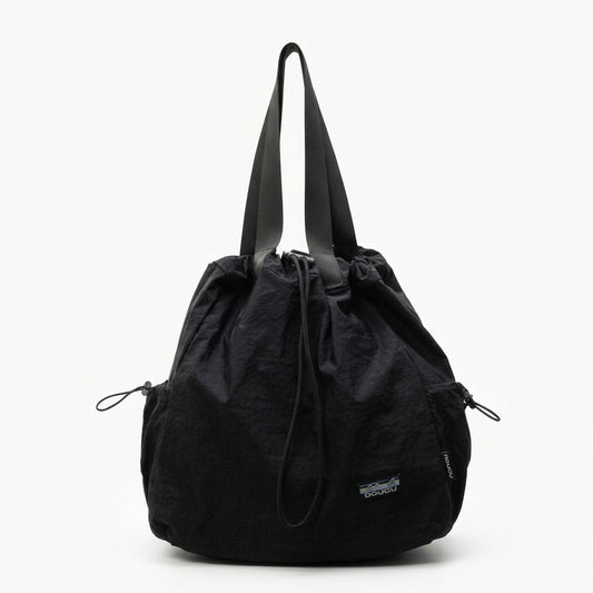 Drawstring tote backpack — Studio - Clean | Generated by Modelize
