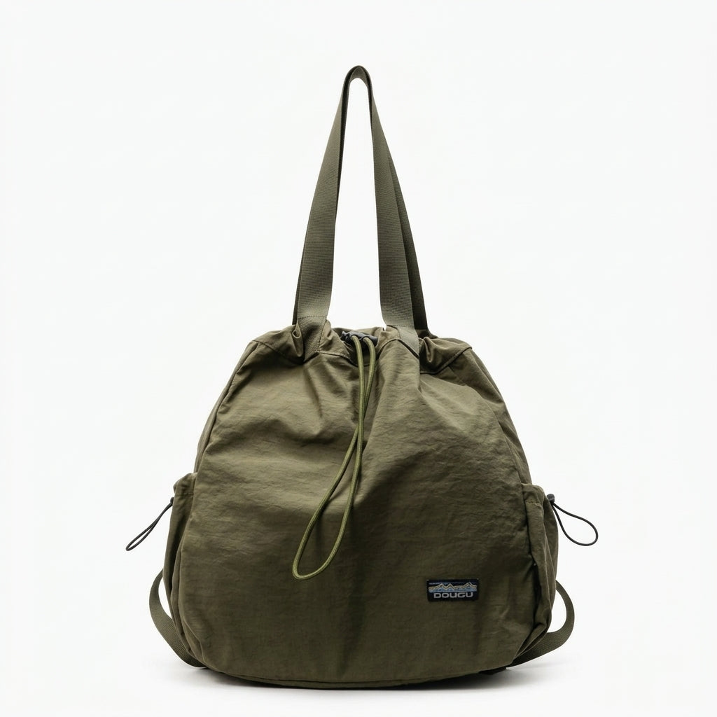 Lightweight outdoor drawstring backpack — Studio - Gradient | Generated by Modelize