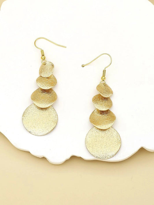European Fringe Drop Earrings