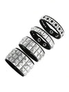 Punk Rock Studded Leather Bracelet