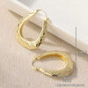 Vintage U Shaped Pendant Earrings