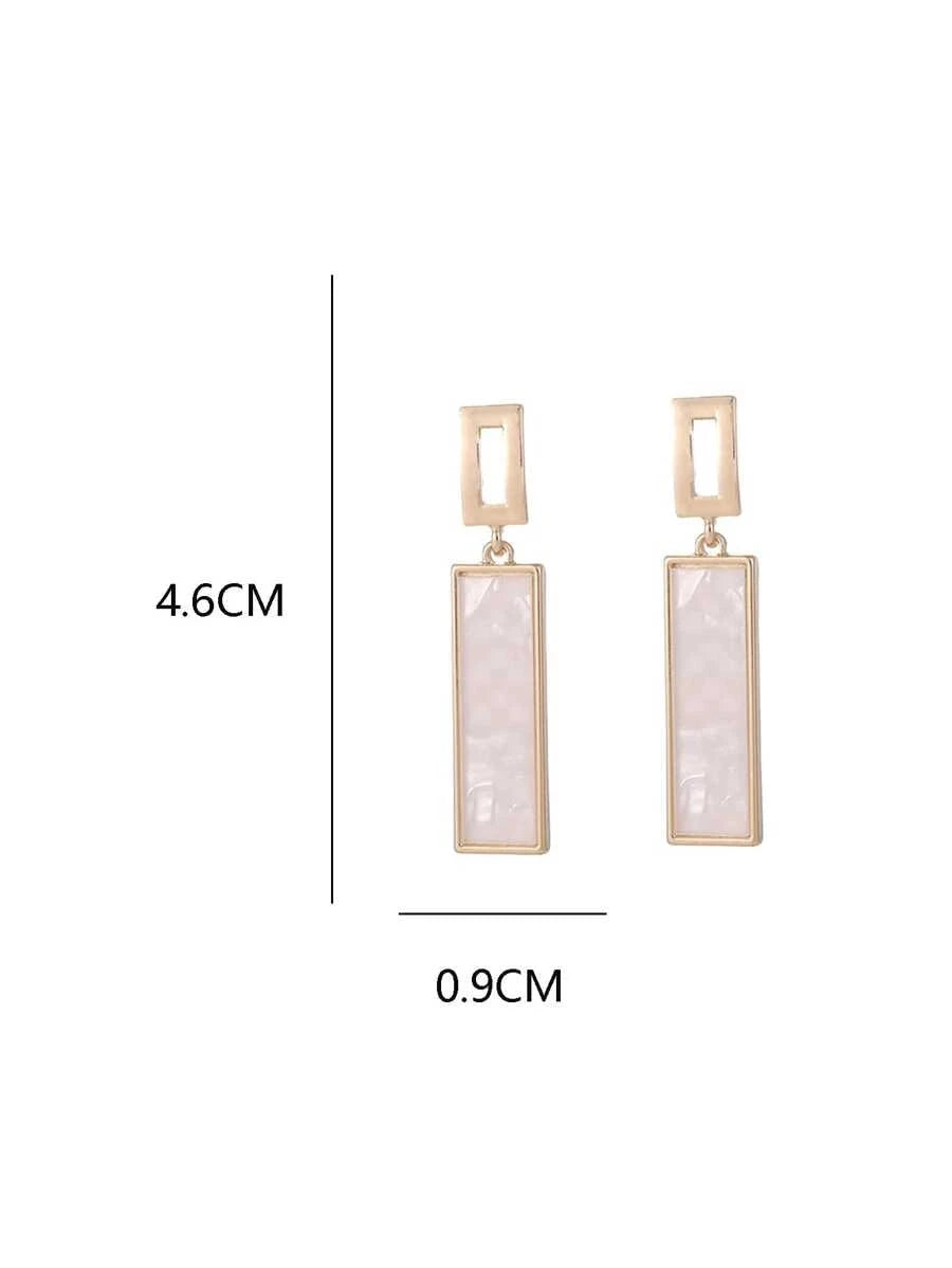 Elegant Geometric Earring Studs