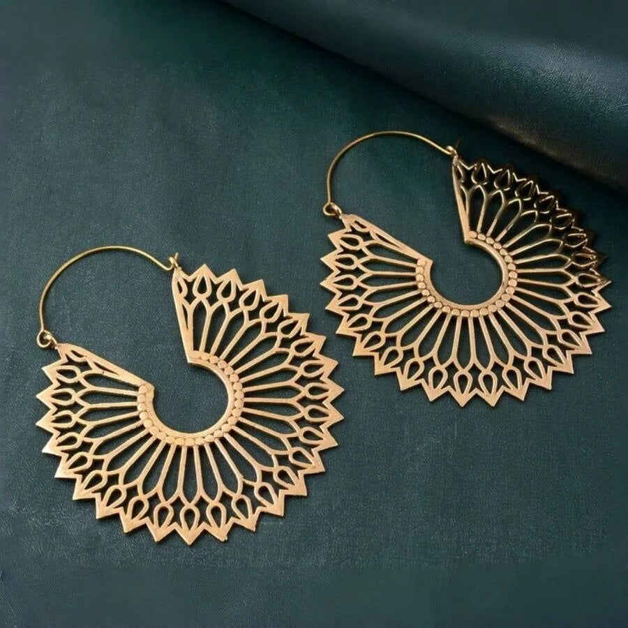 Classic Copper Hoop Earrings