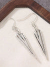 Vintage Hollow Heart Pendant Earrings