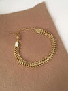 Waterproof Stainless Steel Wheat Chain Beach Bracelet