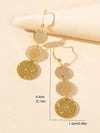 Retro Round Water Drop Earrings