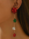 Vintage Minimalist Hammered Half-Sphere Earrings