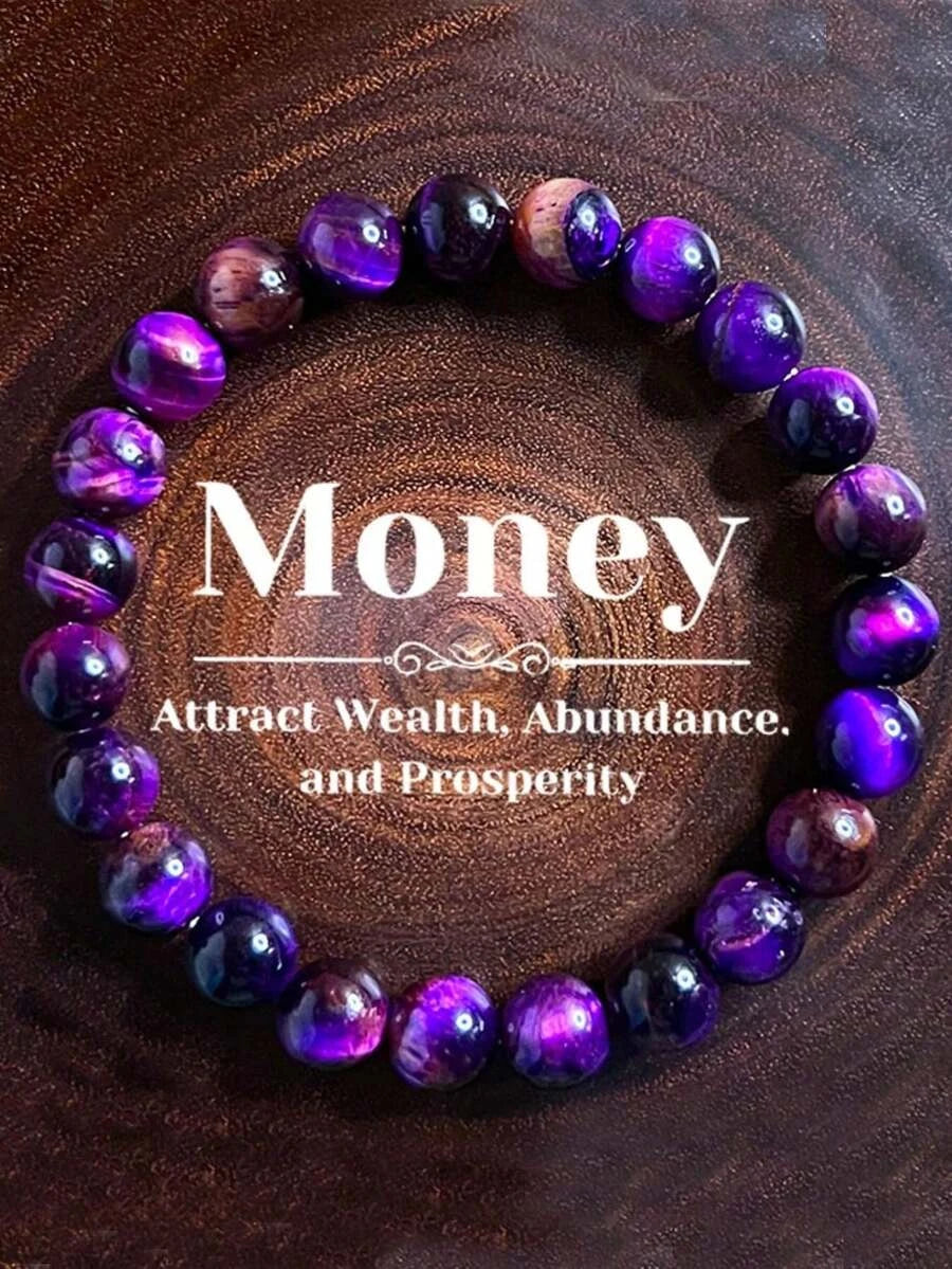Natural Tiger Eye Stone Bracelet