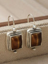 Classic Geometric Drop Earrings