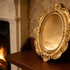 Vintage Gold Jewelry Tray