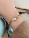 Waterproof Stainless Steel Wheat Chain Beach Bracelet