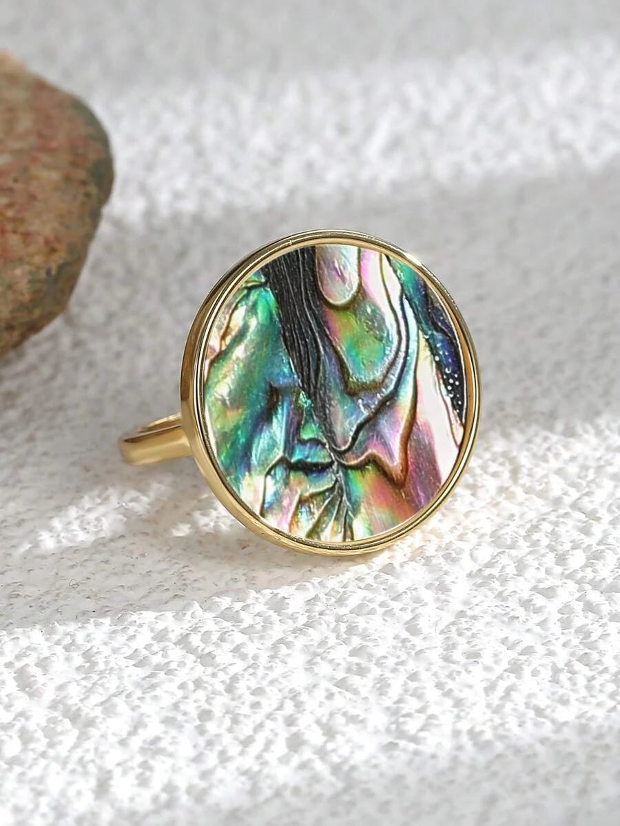 Gold Plated Copper Ring