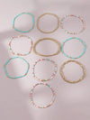 Bohemian Beaded Bracelet Set