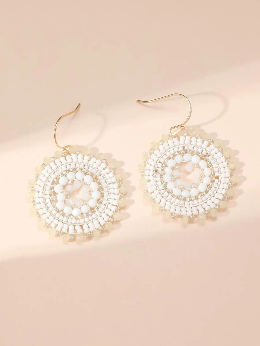 Bohemian Handmade Crystal Earrings