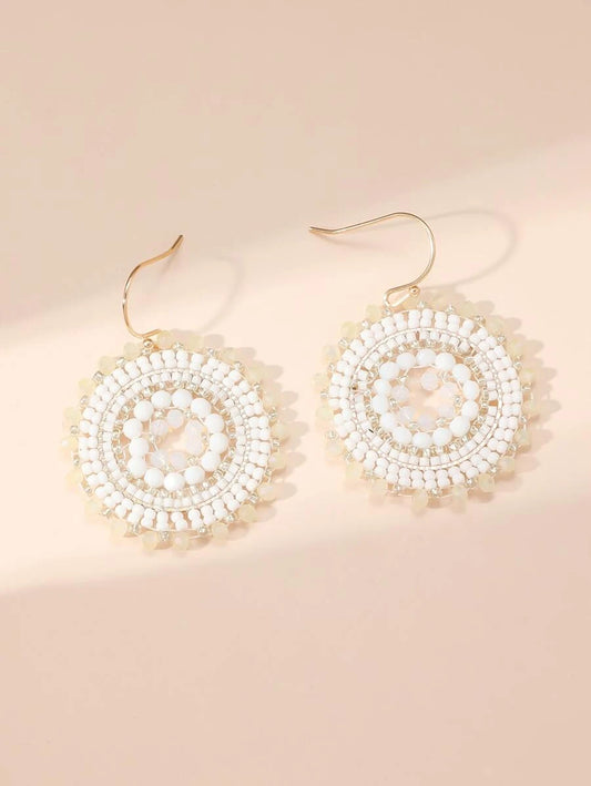 Bohemian Handmade Crystal Earrings