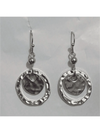 Bohemian Vintage Hollow Round Pendant Earrings