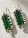 Minimalist Rectangular Dangle Earrings
