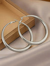 Minimalist Gold Oversize Hoop Earrings