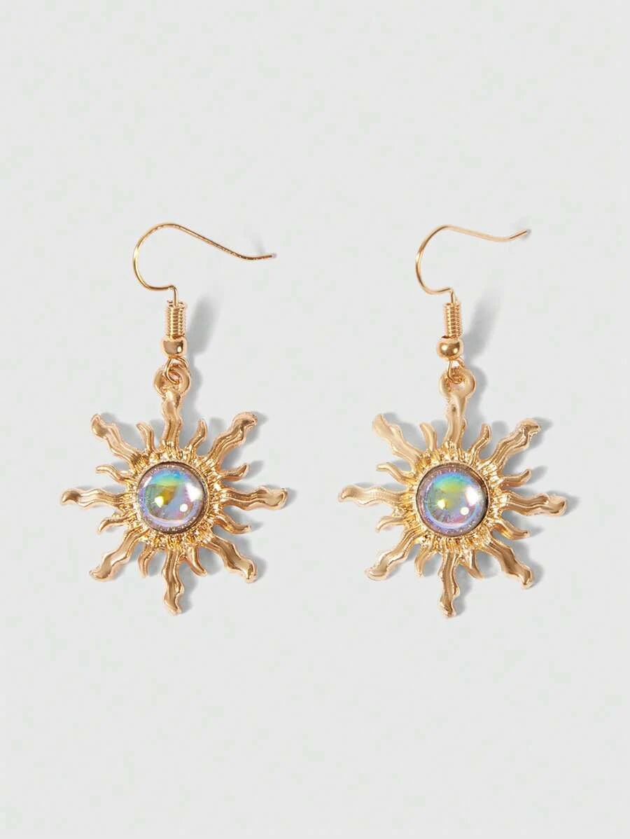 Fairycore Cold Tone Gold Jewelry Set
