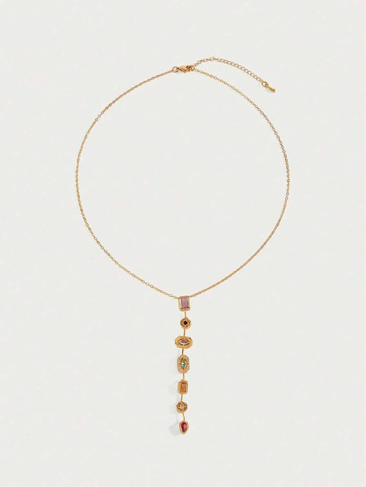 Glisma Gold Pendant Necklace