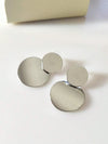 Retro Fashion Metal Round Disc Earrings