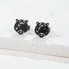 Stainless Steel Tiger Head Stud Earrings