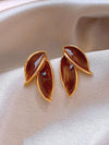 French Gradient Blue Earrings