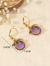 Vintage Dragonfly Drop Earrings