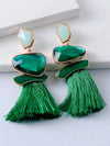 Juran Tassel Drop Earrings