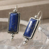 Minimalist Rectangular Dangle Earrings