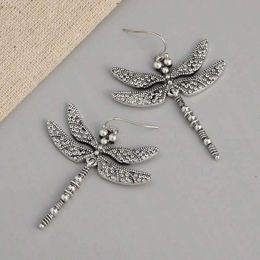 Vintage Dragonfly Earrings